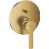 MISCELATORE DOCCIA INCASSO GROHE LINEARE 24064GN1 CON DEVIATORE A 2 VIE ORO SPAZZOLATO