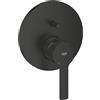 MISCELATORE DOCCIA INCASSO GROHE LINEARE 240642431 CON DEVIATORE A 2 VIE NERO OPACO
