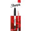 Sharpie Pennarello indelebile a doppia punta | punta fine e ultra fine | nero | 1 pezzo