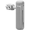 NEEWER Side Handle a Sgancio Rapido con Cold Shoe Anti Caduta, Rotazione a 360°, Griglia Antiscivolo, Compatibile con iPhone 16 Pro 16 Pro Max S25 Ultra Phone Cage Accessori, Argento + Grigio, PA045