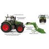 UNIVERSAL HOBBIES UH6688 FENDT 618 VARIO W/FRONTLOADER 1:32 Modellino