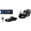JADA TOYS JADA253255060 FORD TARUS FROM ROBOCOP WITH FIGURE 1986 BLACK/SILVER 1: