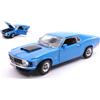 MOTORMAX MTM73154B FORD MUSTANG BOSS 429 1970 BLUE 1:18 Modellino