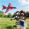 Aereo RC Aereo Telecomandato Pronto Al Volo con Luce RC Aliante Aereo Da Caccia