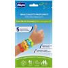 Chicco - Braccialetti in Silicone con Citronella Confezione 5 Pezzi