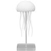 Fafeicy Lampada da tavolo a forma di medusa, con 9 tentacoli mobili e luci RGB, ricaricabile USB-C, controllo a suono, decorazione ipnotica