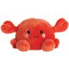 Aurora World Aurora, 33680, Palm Pals Snippy, Granchio di Peluche, Rosso, 13 cm
