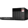 QNAP NAS TS-473A Tower 8GB DDR4 Ryzen V1500B Nero