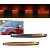 NSLUMO LED Frecce Indicatore di direzione laterale Ambra Luce di direzione frecce compatibile con Alfa Ro.meo Giulietta Hatchback tipo 940 Juliet (lente fumogena)