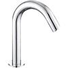 EBTOOLS Rubinetto Automatico con Filettatura G1 / 2 Pollici, Rubinetto per Lavabo Intelligente Senza Contatto, Rubinetto Automatico a Infrarossi con Sensore, Acciaio Inossidabile, per Bagno, Servizi(17,5 cm)