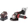 Parkside Smerigliatrice angolare senza fili Parkside Performance 20V con batteria e spazzole per caricabatterie rapido Motore