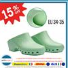 Calzuro Zoccoli Sanitari Calzuro Classic Senza Fori 34-35 EU, Antiscivolo SRC CE, Verde