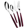 Bugatti Glamour Servizio Posate Acciaio Inox e SAN - Set 24 Pz