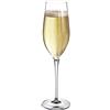 Bormioli Luigi 27 cl - Vinea Calice Flute in Vetro - Set 6 Pezzi