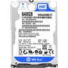Western Digital Disco rigido WD 640Gb WD6400BEVT 8Mb Cache 5400Rpm Sata II 2,5" pollici Blu