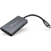 Adam Elements CASA A01m Hub a 4 porte - Adattatore - grigio