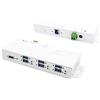 EXSYS EX-1189HMVS-3W Hub di interfaccia USB 3.2 Gen 1 (3.1 Gen 1) Tipo-B Bianco (EX-1189HMVS-3W)