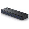 Primewire hub USB 3.2 Gen1 con alimentatore attivo, distributore attivo a 7 porte incl. 1x alimentatore a spina cava 12V 3A DC, per PC notebook laptop PS4 tablet