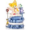 CC Countdown Characters 2024 Sonic the Hedgehog Tails da collezione - Merchandise ufficiale SEGA - Statua calendario dell'Avvento da assemblare