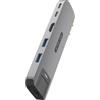 Sitecom Hub multiplo per MacBook 6 in 2 Sitecom per MacBook Air MagSafe