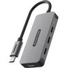 Sitecom Hub da USB-C a 4x USB-C (15 cm, 4x USB-C 3.2 Gen 1)