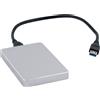Q-CONNECT KF18084 Disco rigido esterno USB 3.0 2TB argento