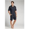 Intimissimi Pantalone Corto In Maglia Blu