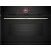BOSCH Forno microonde Bosch Serie 8 compatto combinato a microonde CMG7241B1