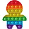 RANZAH Ranzah Little Boy Fidget Toy|Push Pop Bubble Sensory Poppet Toys per bambini e adulti| Giocattoli pop-up arcobaleno per divertimento|Giocattoli antistress in silicone per autismo con bisogni sp