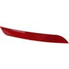 Generic Riflettore Paraurti Posteriore Indicatore Fanale Posteriore Antipolvere in ABS per F30 F31 F35 Serie 3 (Sinistra (63147301187))