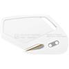 MARTOR 100 x Coltello di sicurezza, lama rivestita in acciaio inossidabile con rivestimento in nitruro di titanio, SECUMAX CARDYCUT, coltello Cutter professionale, leggero, in plastica