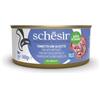 SCHESIR Tonno con piccoli pesci di mare Alimento complementare per gatti 140 g