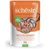SCHESIR Jelly Adult Tuna&Chicken&Shrimps 85g tonno e pollo con gamberetti in gelatina