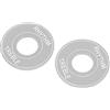 SEAFRONT Chitarra Toggle Switch Ring Rhythm Treble Ring LP Guitar Toggle Switch Washer Plate 3 Way Rondella Pickup Selector (Argento)
