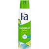 Fa, deodorante spray per donna Caribbean Lemon, in flacone da 150 ml, confezione da 6 flaconi