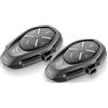 Interphone LINK DOPPELPAKET, auricolare per casco, Bluetooth, resistente all'acqua / impermeabile