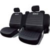 Sparco Set universale SPC1042 Coprisedili auto completi Nero Argento