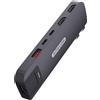 Sitecom Hub multiplo Sitecom 6-in-2 per MacBook Pro nero