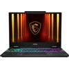 MSI Cyborg 15 B2RWEKG-044XPL Intel Core 5 210H Laptop 39,6 cm (15,6") Full HD 16 GB DDR5-SDRAM 512 GB SSD NVIDIA GeForce RTX 5050 Wi-Fi 6E (802.11ax) Free DOS Nero