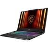 MSI Cyborg A17 AI B2HWEKG-011XPL AMD Ryzen™ 7 260 Laptop 43.9 cm (17.3 ) Full HD 16 GB DDR5-SDRAM 512 GB SSD NVIDIA GeForce RTX 5050 Wi-Fi 6E (802.11ax) Free DOS Black