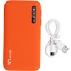 Gistuch Hotspot mobile 5G, router WiFi6 dual band portatile ad alta velocità con slot per scheda SIM, supporta 16 dispositivi, batteria da 6100 mAh