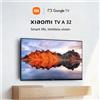 TV Smart A 32 Pollici Dimensioni Compatte con Schermo Colorato Suono Dinamico co
