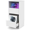 Glorious VINYL VAULT WHITE Soluzione modulare x archiviare dischi vinile Bianco