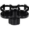 SIXTOL CAR CUP HOLDER 1 | Adattatore per portabevande auto con base regolabile e sottovaso | maggior parte dei portabicchieri | Compatibile con bottiglie fino a 7 cm di diametro