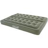 Coleman Comfort - Letto gonfiabile da campeggio, con superficie floccata, 188 x 137 x 22 cm, colore: verde