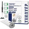 YUKOVEP 13 Sacchetti Folletto Compatibili Vk7s Vk7 Fp7s Fp7,con 3 Filtro HEPA