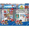 Ravensburger - Multipack Paw Patrol 2, Memory® 48 Carte + 3 Puzzle Bambino da 25/36/49 pezzi, 4+ Anni