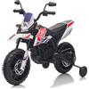 Moto Elettrica 12V per bambini Aprilia RX con Musiche Luci Mp3 Marcia avanti e i