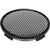 A ABSOPRO 63 mm 2.48 Modello in fibre di Carbonio Nero Coprimozzo Universale per Cerchi Auto - Confezione da 1