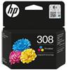 HP CARTUCCIA ORIGINALE HP 7FP20UE COLORE 308 Envy 6110e DeskJet 2910 2920
